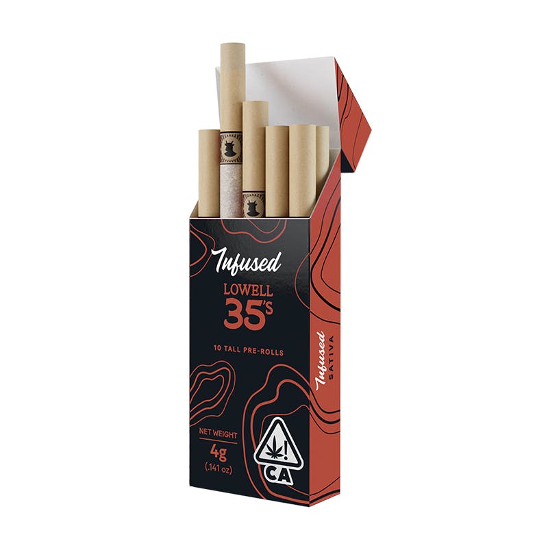 Lowell Farms - LOWELL Infused 35, Trailblazer, 10 pack - 1