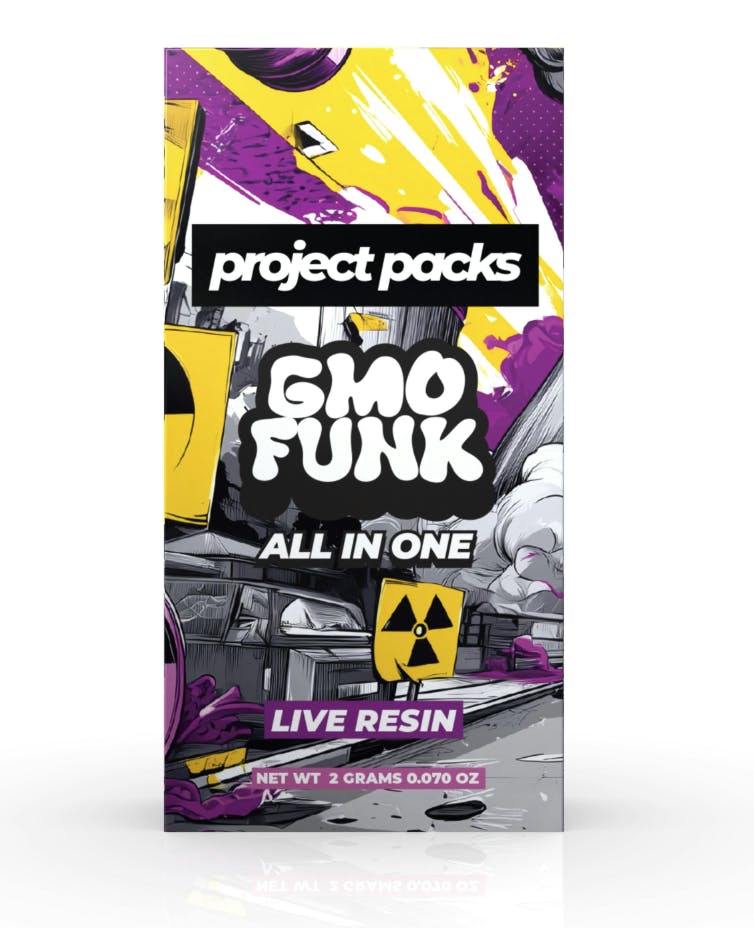 Project Packs - GMO Funk | Live Resin Disposable | 2g - 1