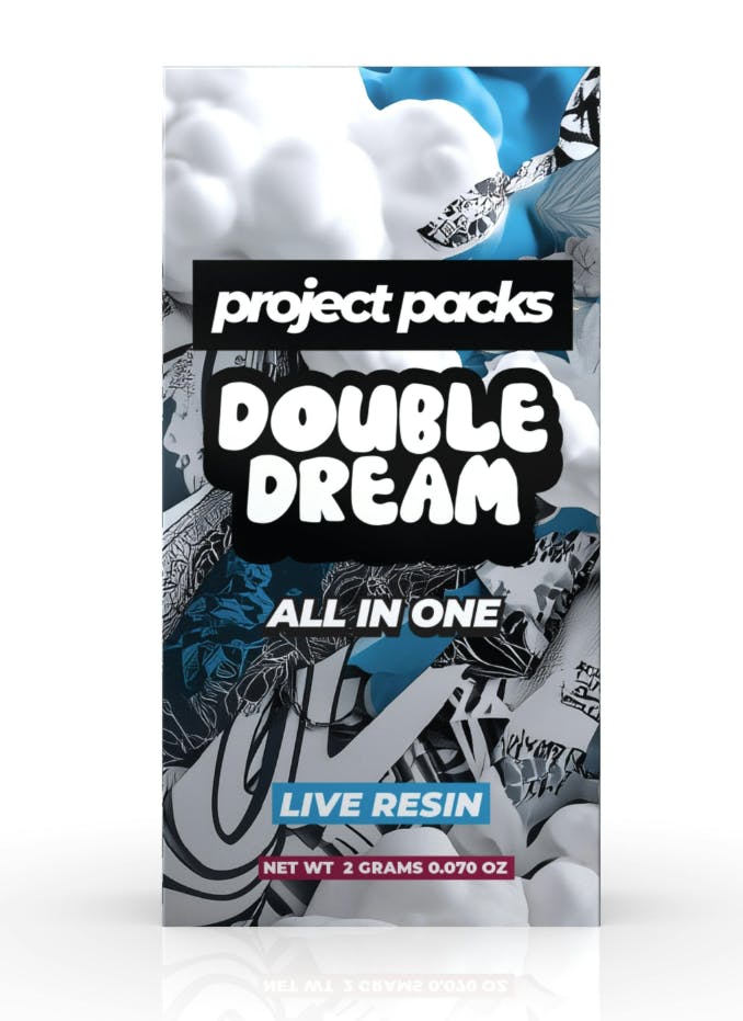 Project Packs - Double Dream | Live Resin Disposable | 2g - 1