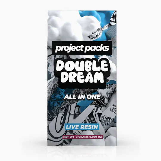 Project Packs - Double Dream | Live Resin Disposable | 2g - 1