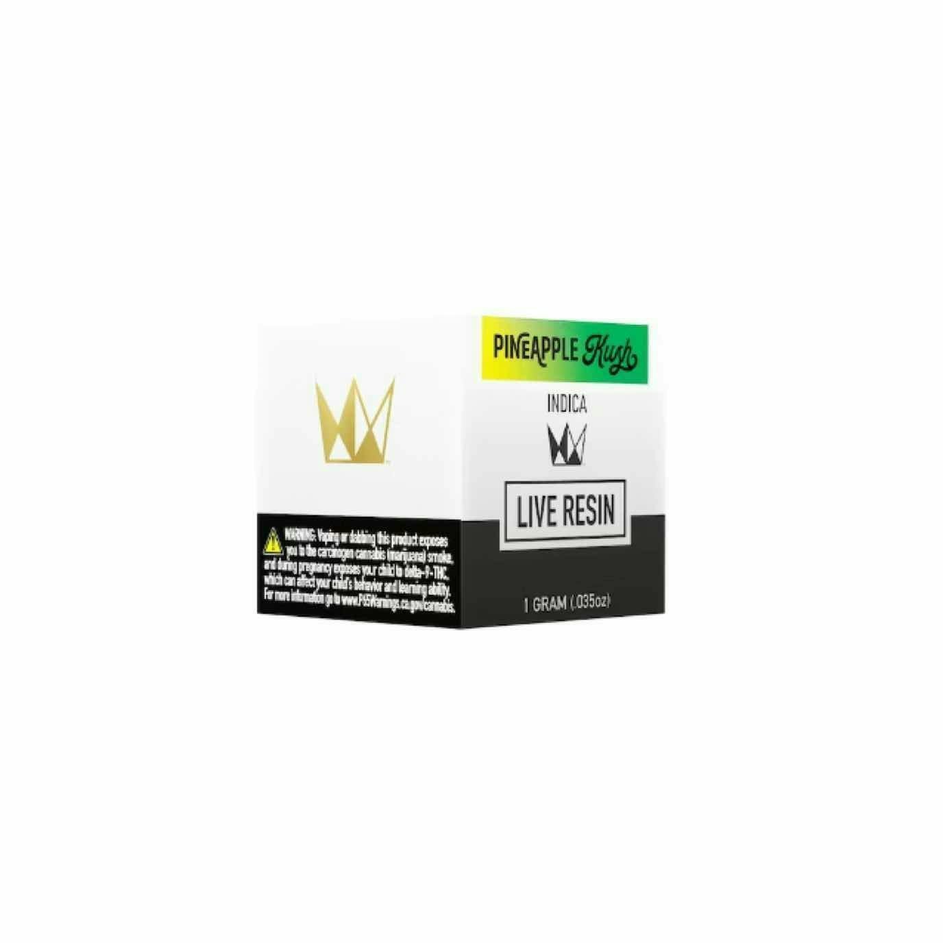 West Coast Cure - West Coast Cure | Pineapple Kush | Live Resin Sugar | 1g - 1