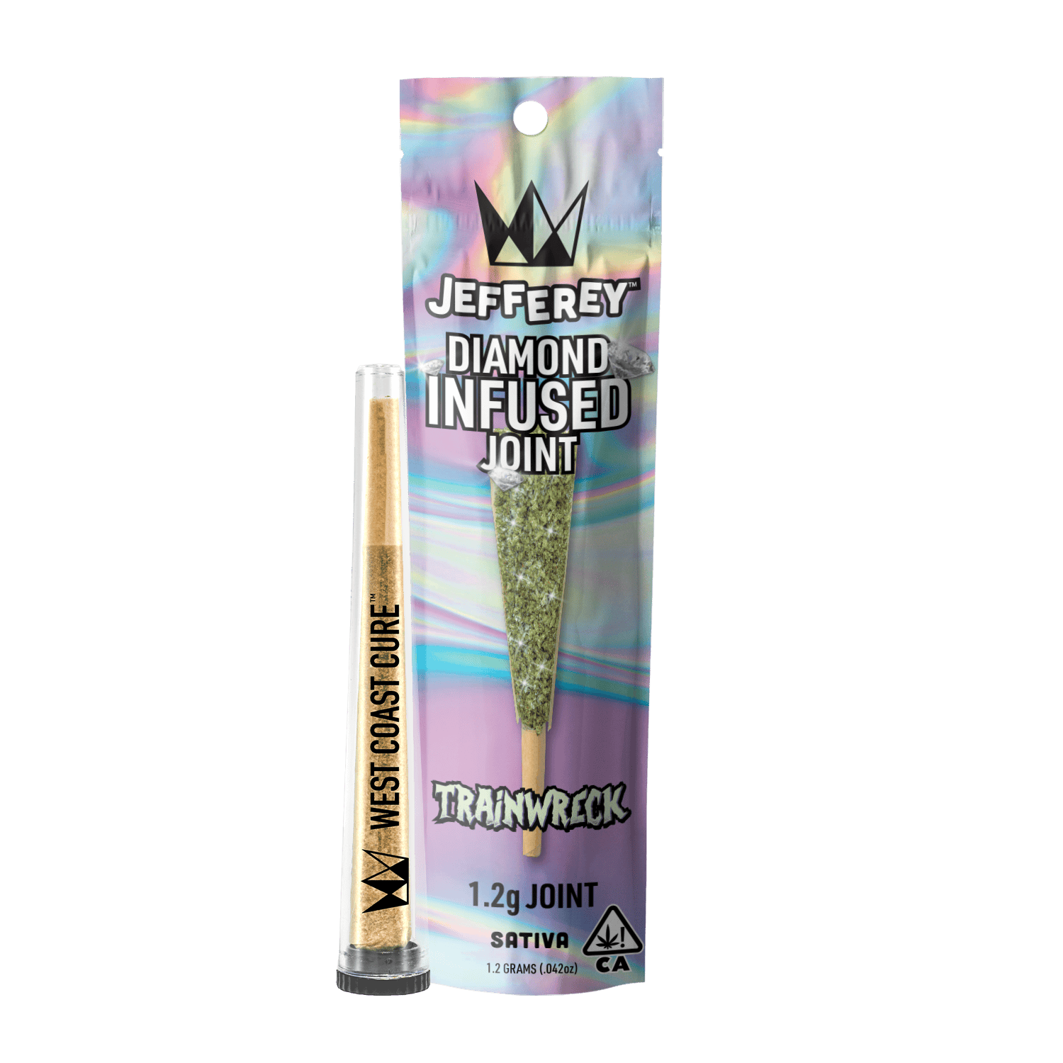 West Coast Cure - West Coast Cure | Watermelon Zkittlez | Infused Jeffrey Pre-Roll | 1.2g - 1