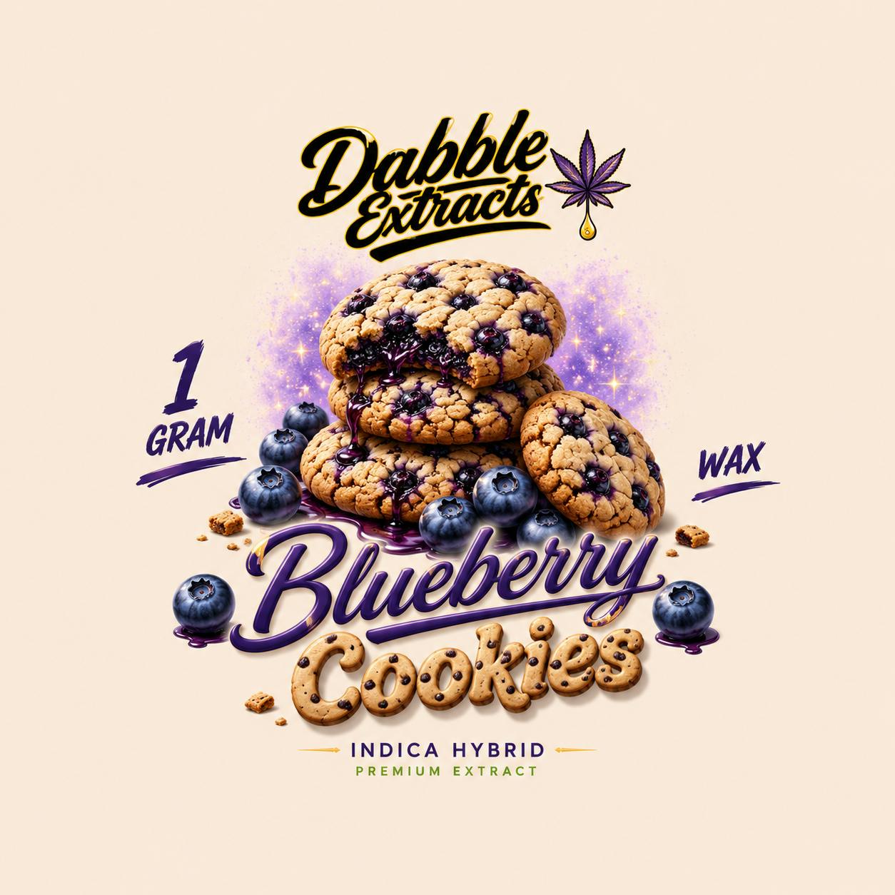 DABBLE EXTRACTS - Blueberry Cookies (IH) - Wax - 1