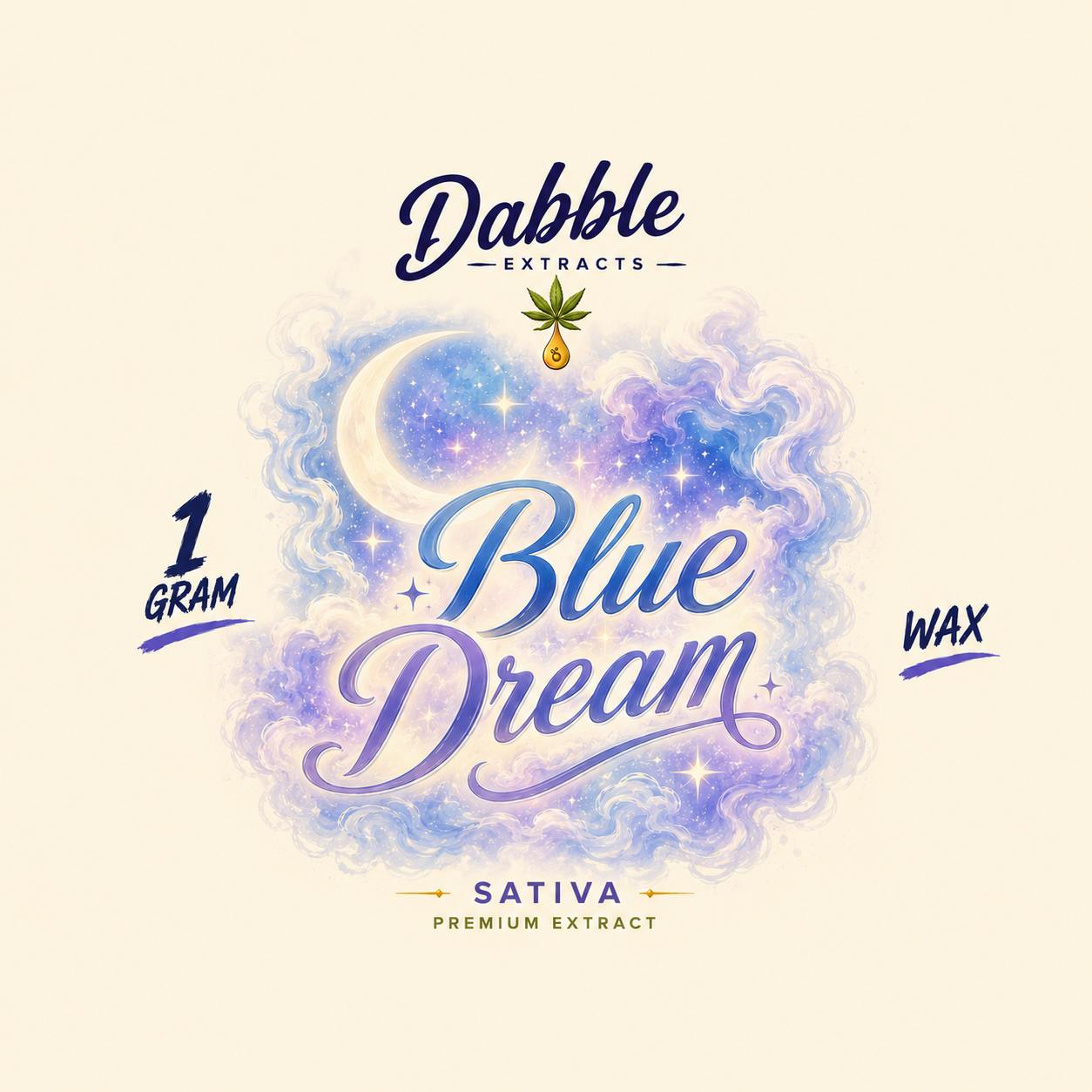 DABBLE EXTRACTS - Blue Dream (S) - Wax - 1