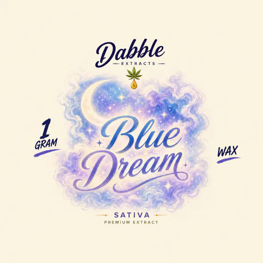 DABBLE EXTRACTS - Blue Dream (S) - Wax - 1