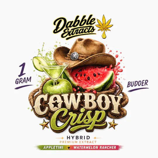 DABBLE EXTRACTS - Cowboy Crisp (H) - Budder - 1
