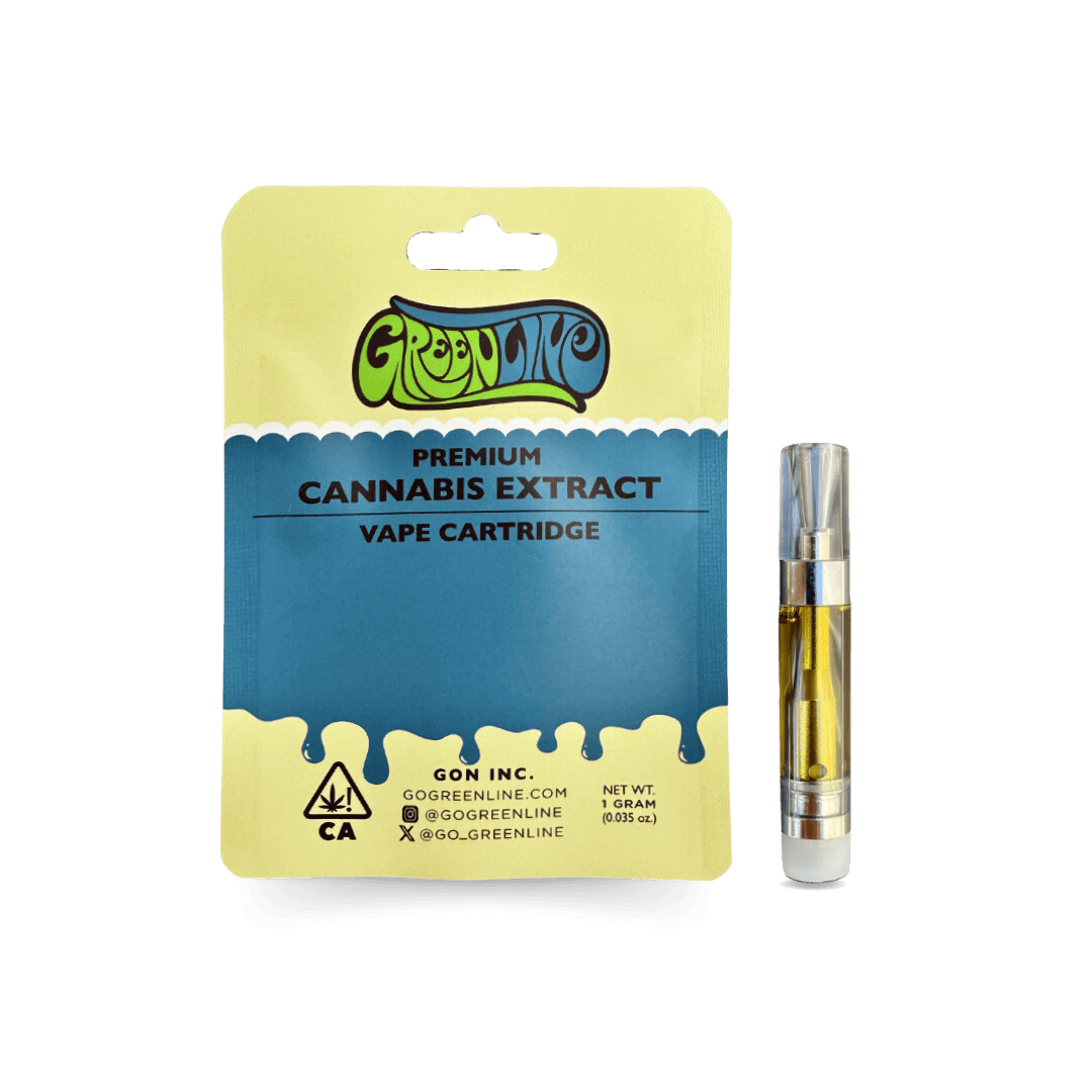Greenline - Blueberry Haze - Vape Cart - Hybrid - 1g - 1