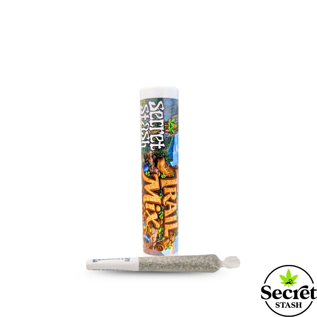 Secret Stash - Secret Stash | Full Bud Pre Roll | Trail MIx | Half Gram - 1
