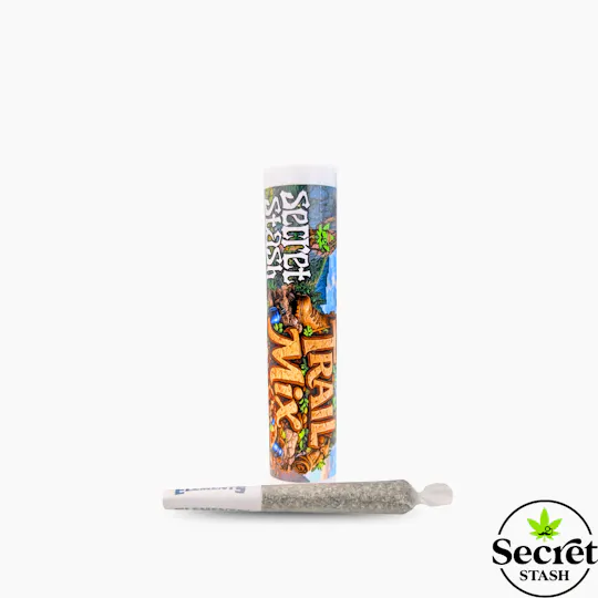 Secret Stash - Secret Stash | Full Bud Pre Roll | Trail MIx | Half Gram - 1
