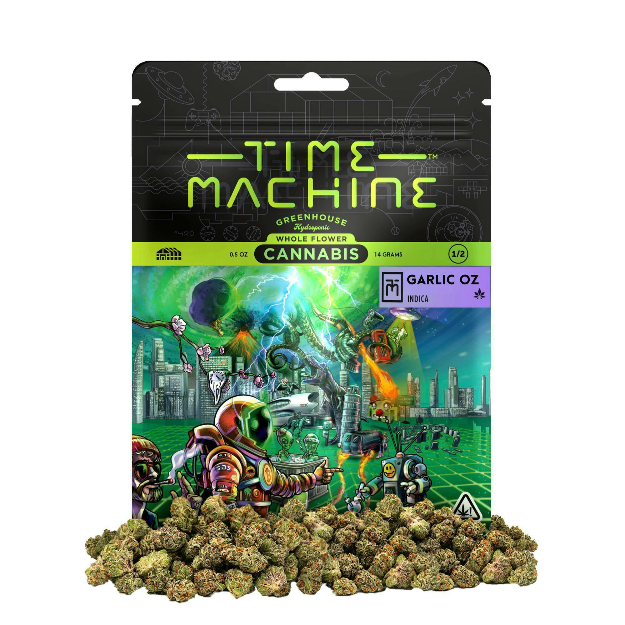 Time Machine - Garlic OZ | Smalls | 14g - 1