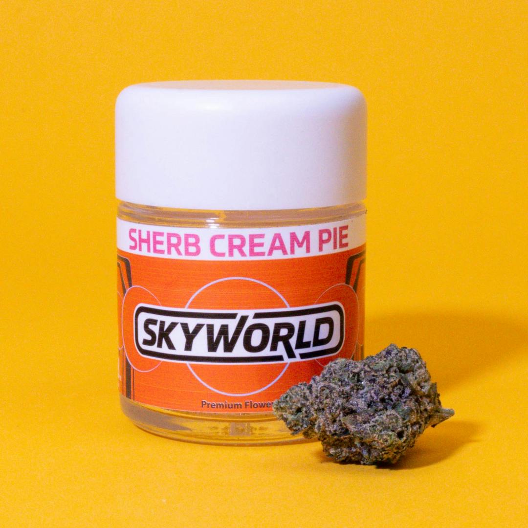 Skyworld - Skyworld - Sherb Cream Pie - 3.5g Jar - Flower - 1