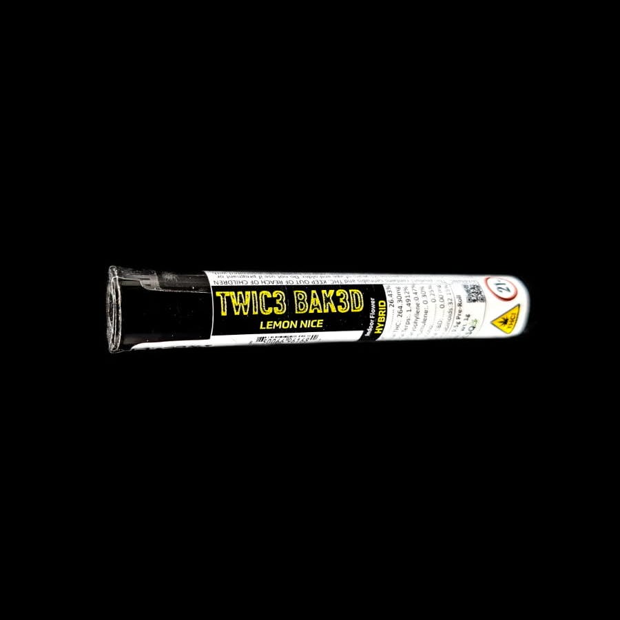 Skyworld - TWIC3 BAK3D - Pre-roll - Lemon Nice - 0.5g (2pk) - 1