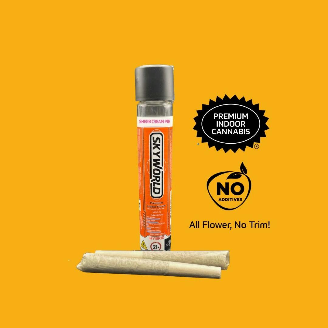 Skyworld - Skyworld - Pre-roll - Sherb Cream Pie - 0.5g (2pk) - 1
