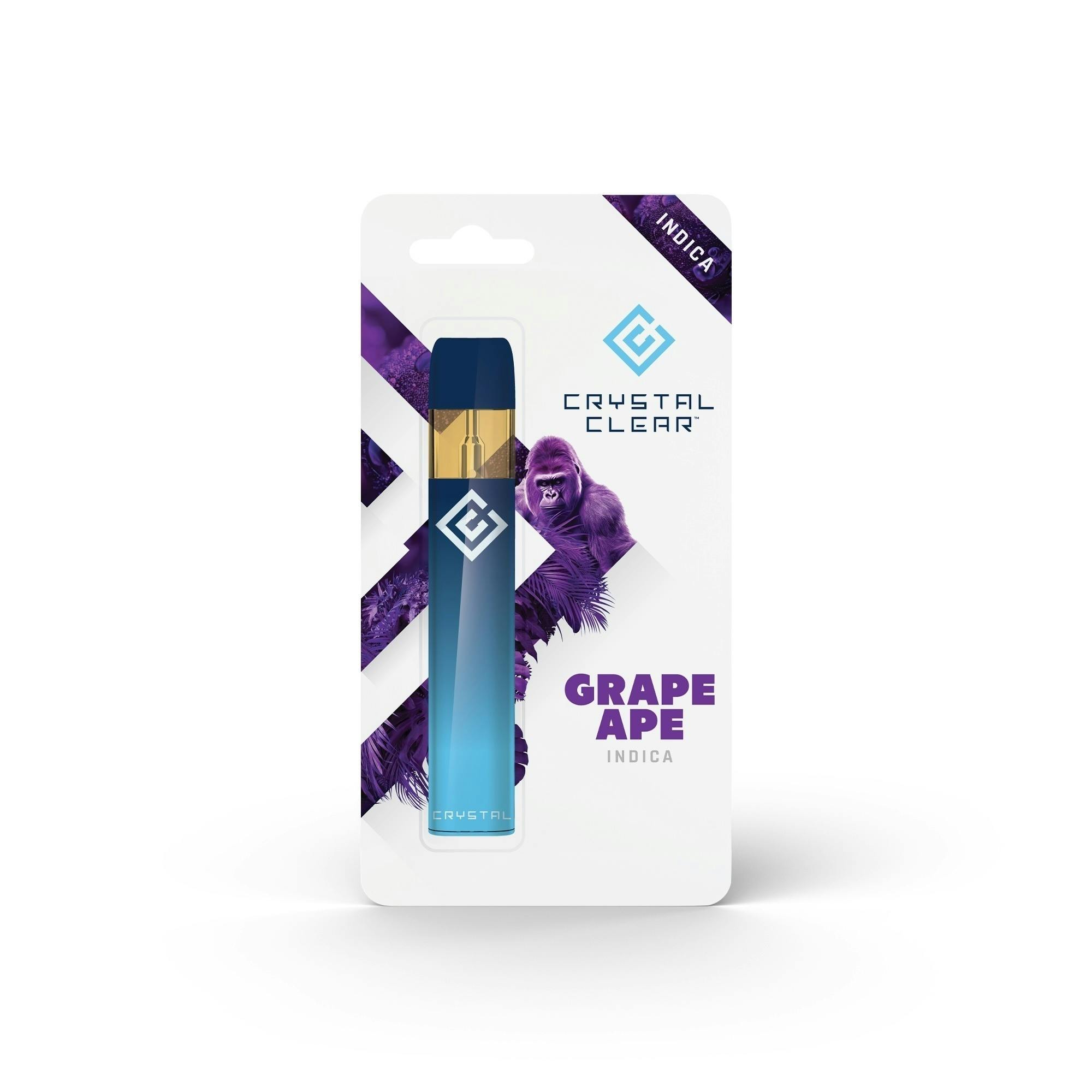 Crystal Clear - Grape Ape | Disposable | 1g - 1