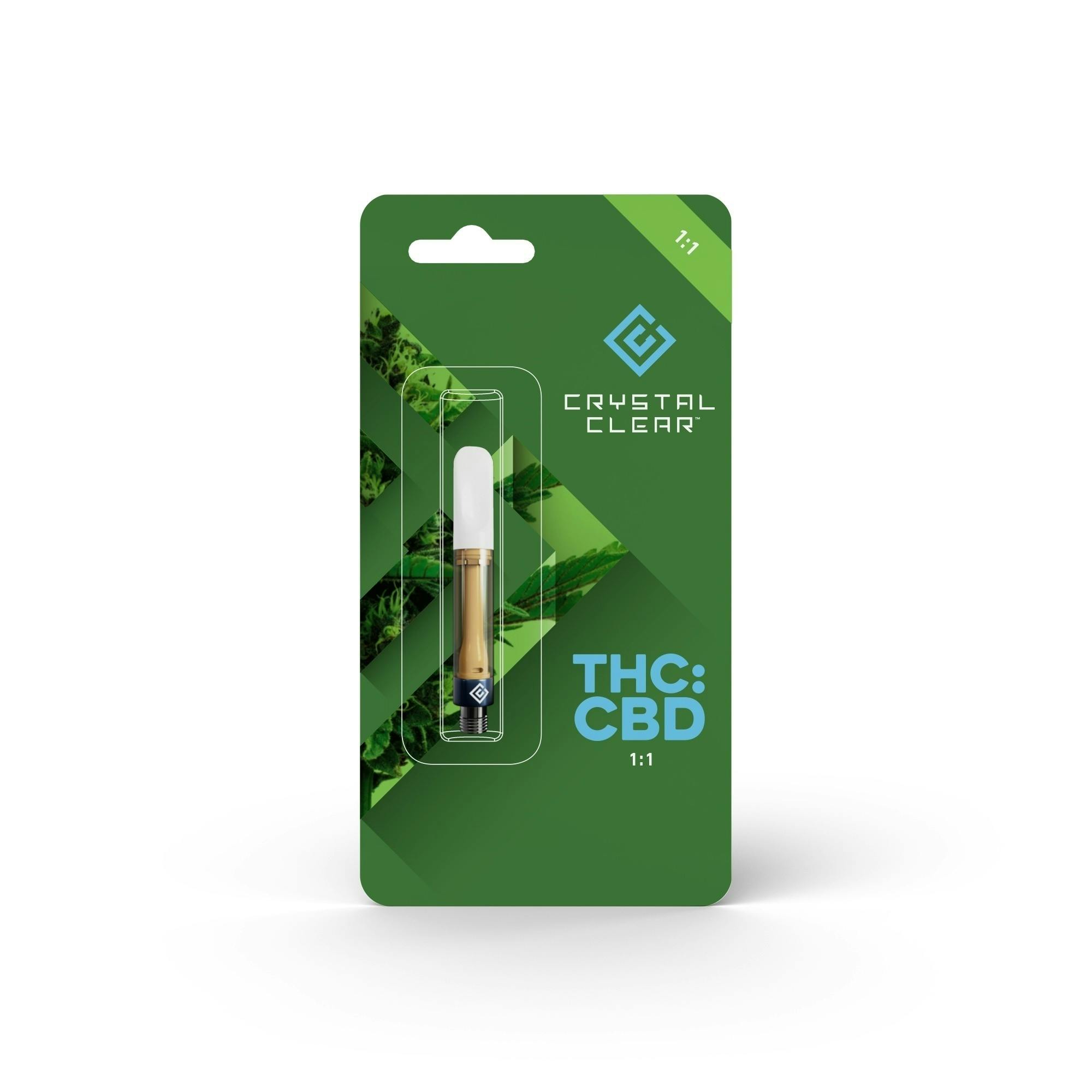 Crystal Clear - THC:CBD | Cartridge | 1g - 1