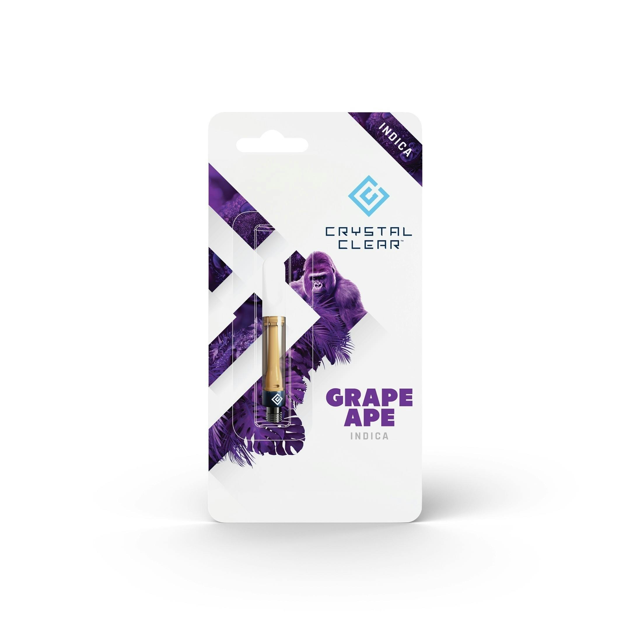 Crystal Clear - Grape Ape | Cartridge | 1g - 1