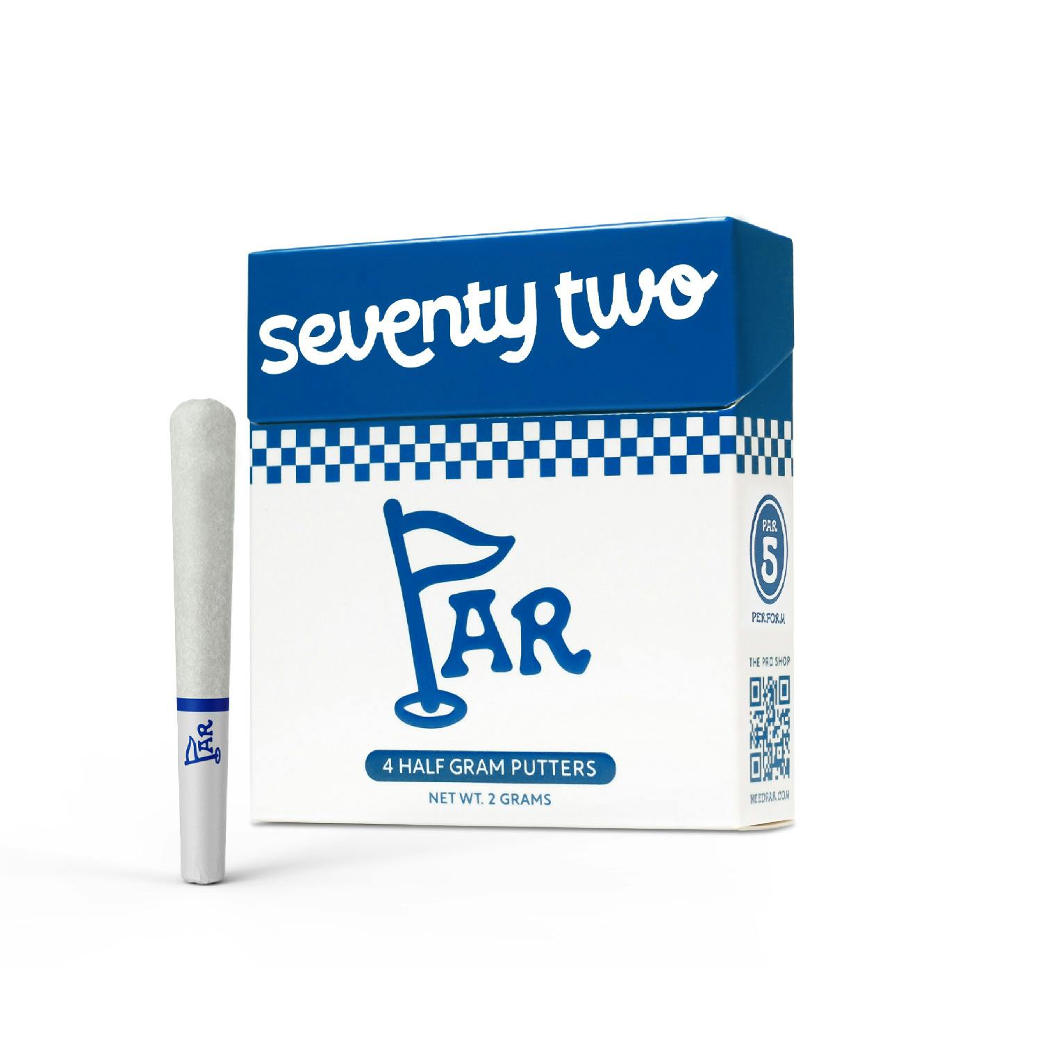 PAR - PAR Putter Pack - Pine Valley Reserve - 4 pack of .5 g pre rolls - 1