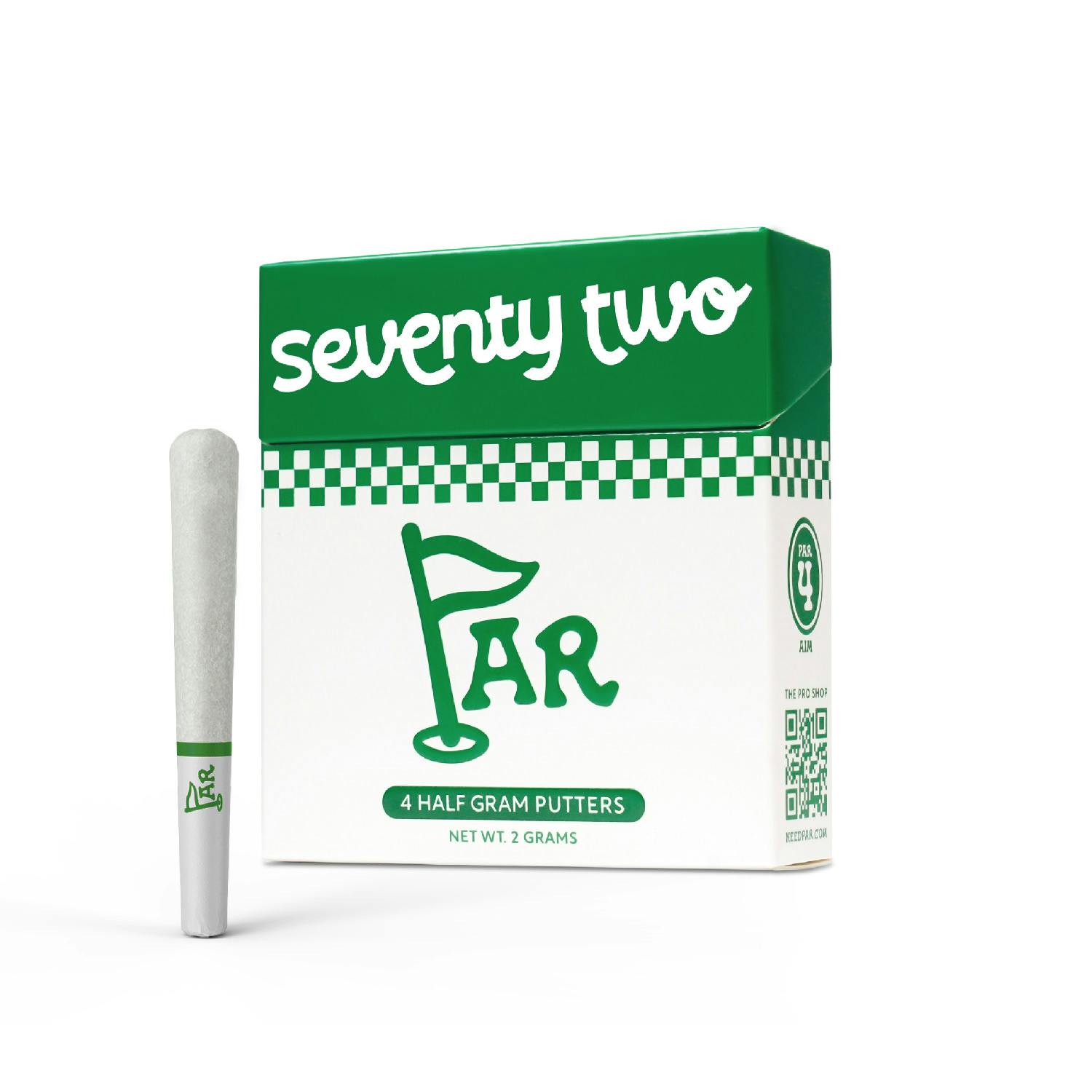 PAR - PAR Putter Pack - Garden State Green - 4 pack of .5 g pre rolls - 1