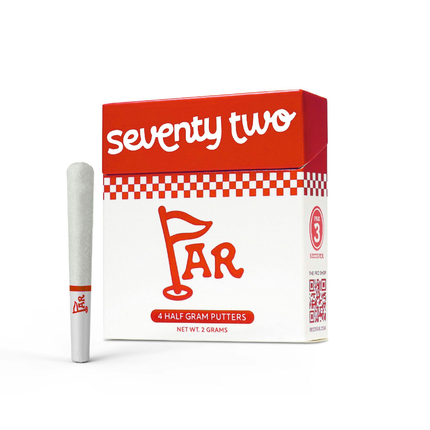 PAR - PAR Putter Pack - Boardwalk Birdie - 4 pack of .5 g pre rolls - 1