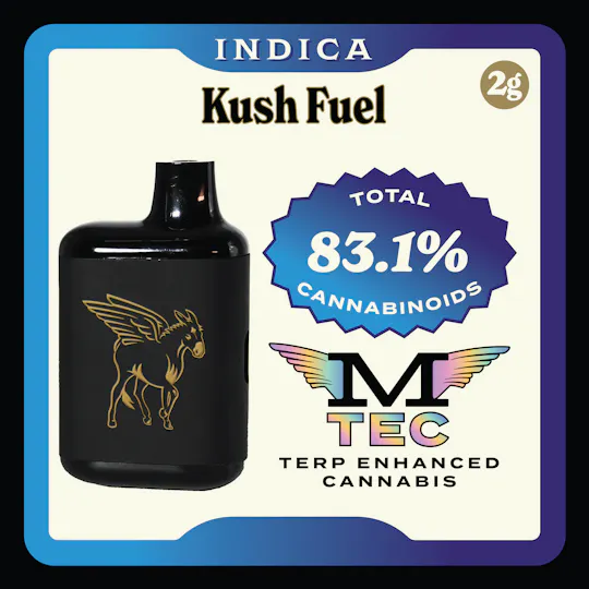 Mule Extracts - Mule Extracts | Kush Fuel | M-TEC Dank Tank Live Resin Disposable | 2g - 1