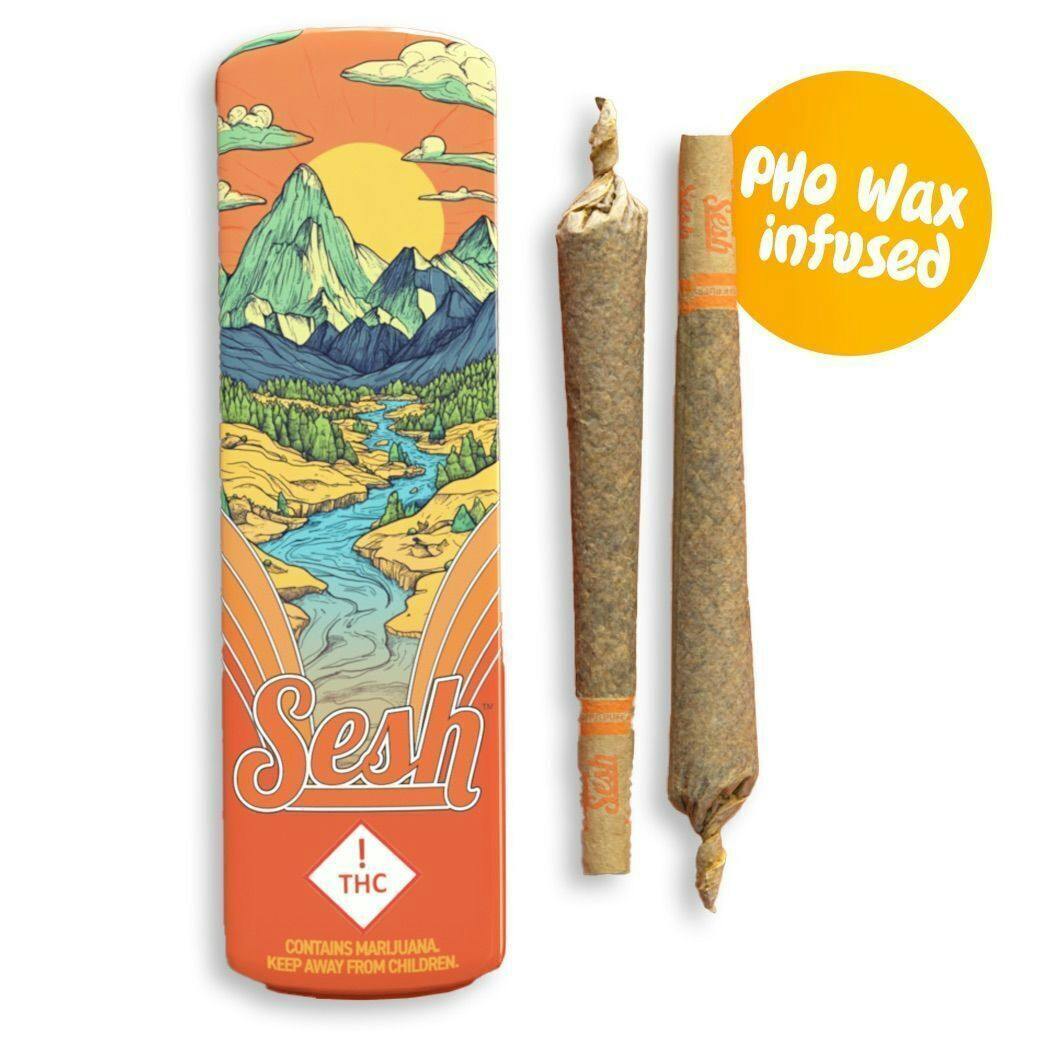 Craft Concentrates - Orange Juice X Ice Cream Cake - Infused Cone (2X - 0.75g) - by Sesh® - 1