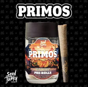 Seed Junky - Donut Peach | Infused Joints | 0.6g each | 5pk - 1