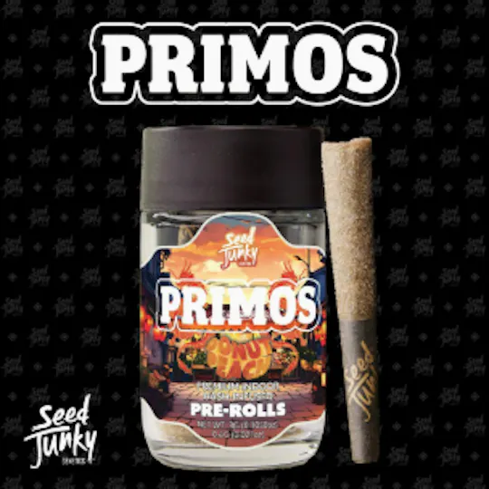 Seed Junky - Donut Peach | Infused Joints | 0.6g each | 5pk - 1