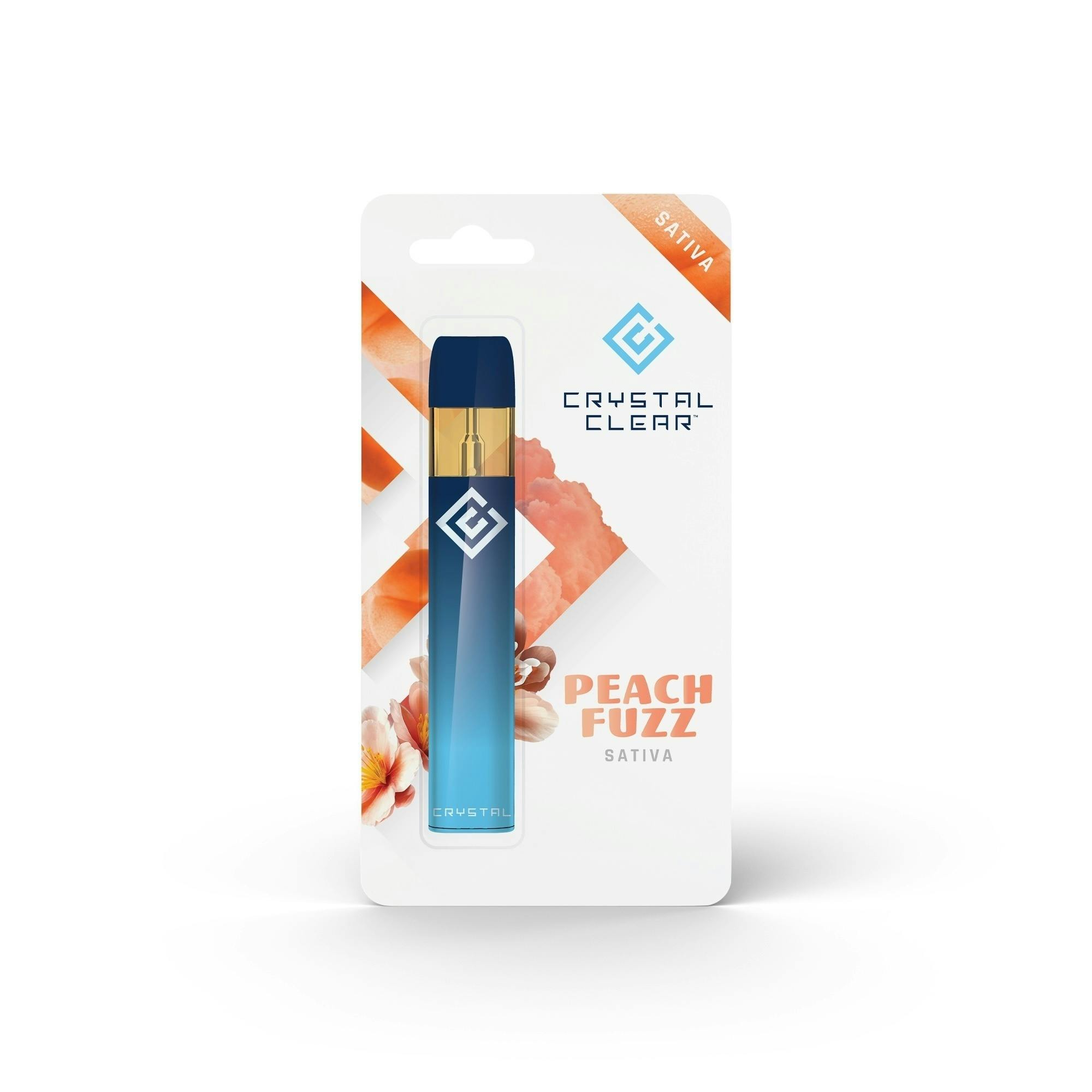 Crystal Clear - Peach Fuzz | Disposable | 1g - 1
