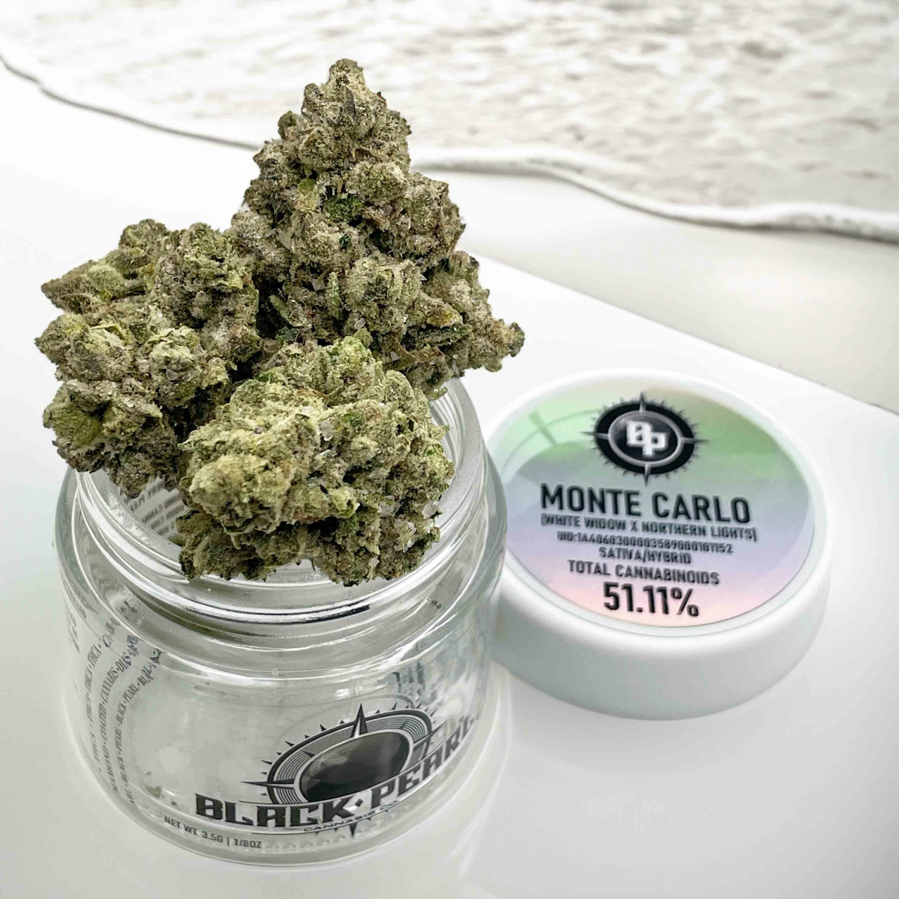 Twenty Two K / 22k - BLACK PEARL - Diamond Coated Indoor - Monte Carlo - 3.5g | 1/8oz - 1
