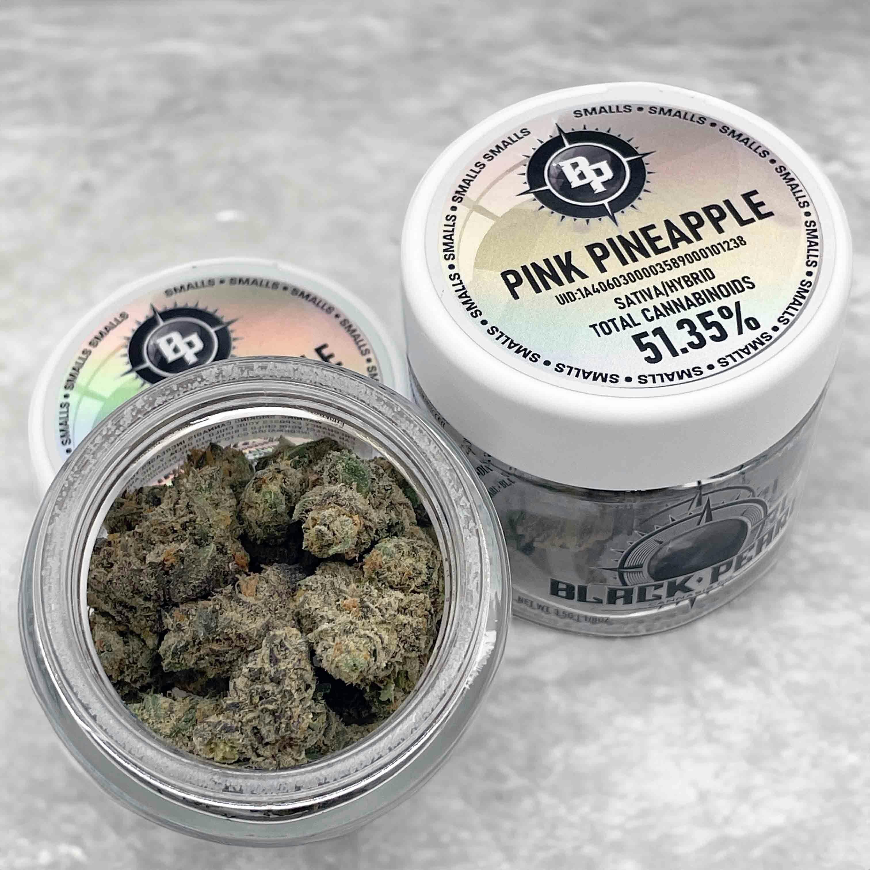 Twenty Two K / 22k - BLACK PEARL - Diamond Coated Indoor - Pink Pineapple - Smalls 3.5g | 1/8oz - 1