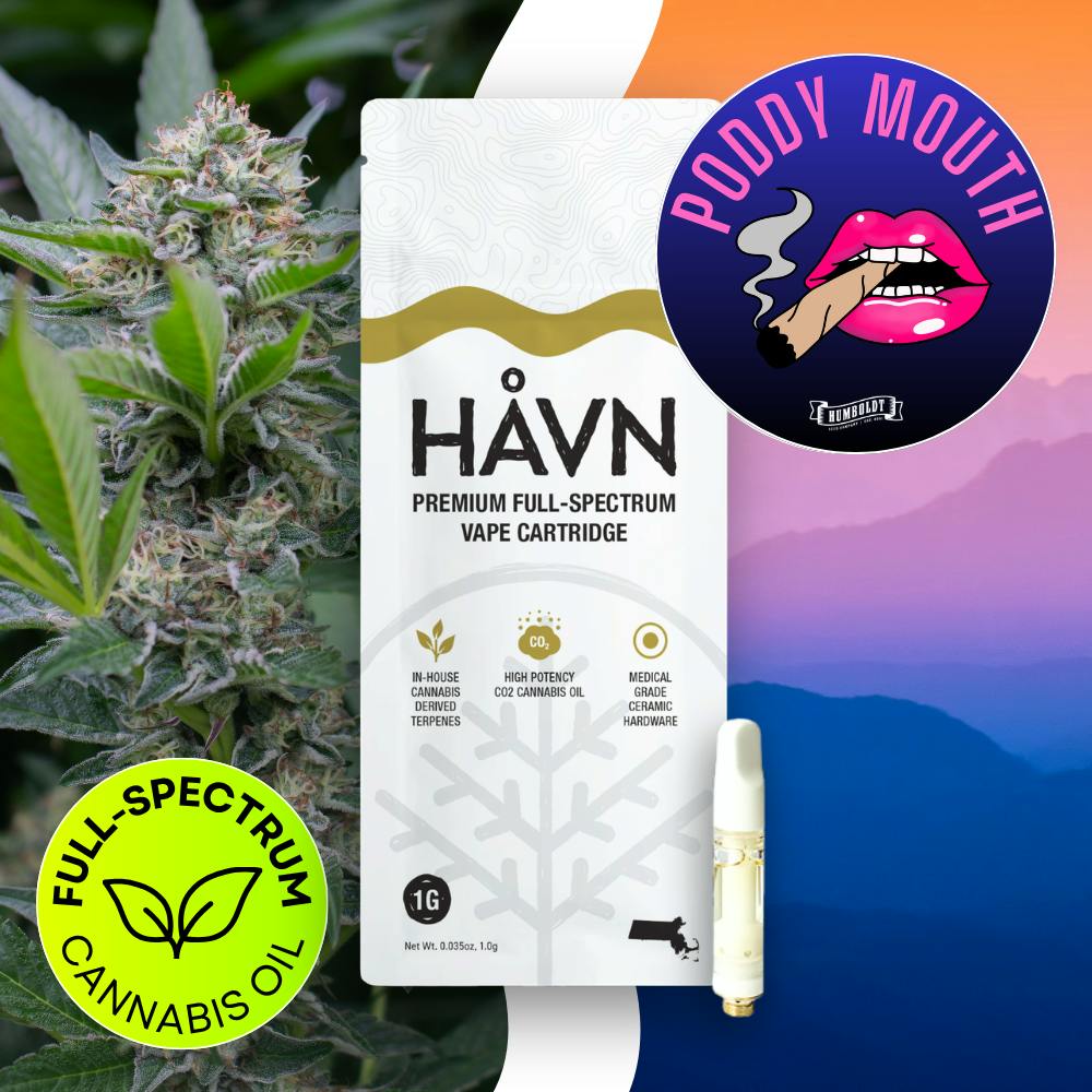 HAVN - Poddy Mouth | Full Spectrum Cartridge | 1g - 1