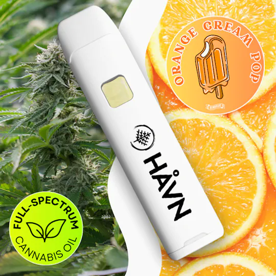 HAVN - Orange Cream Pop | Full Spectrum Disposable | 1g - 1