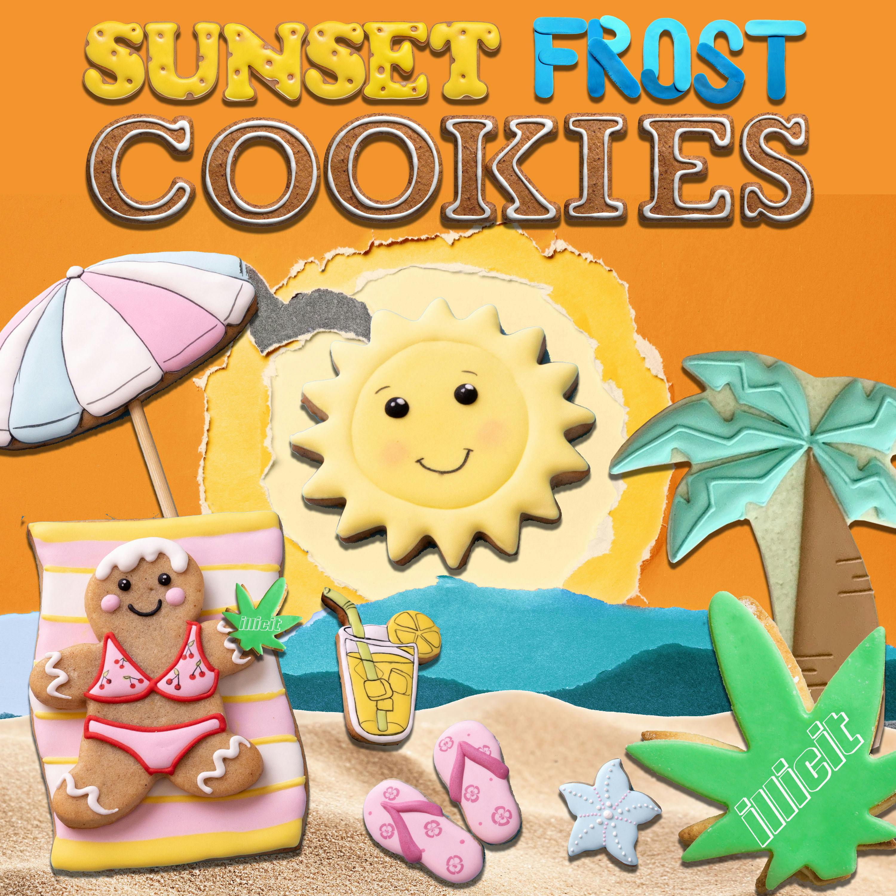 ILLICIT - Sunset Frost Cookies Live Resin Infused Preroll 1g 5 Pk - 1