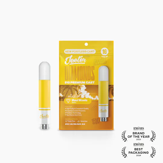 Jeeter - Jeeter | Maui Wowie | Diamonds 510 Premium Cartridge | 1g - 1