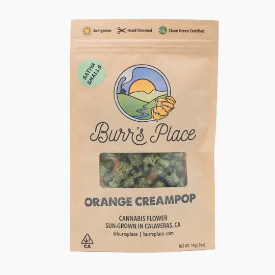Burr's Place - Orange Creampop | Smalls | 14g - 1