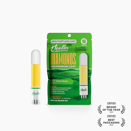Jeeter - Jeeter | Cannalope | Diamonds 510 Premium Cartridge | 1g - 1