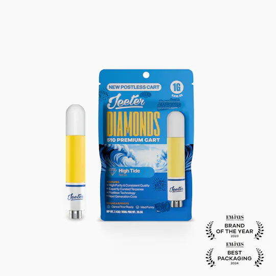 Jeeter - Jeeter | High Tide | Diamonds 510 Premium Cartridge | 1g - 1