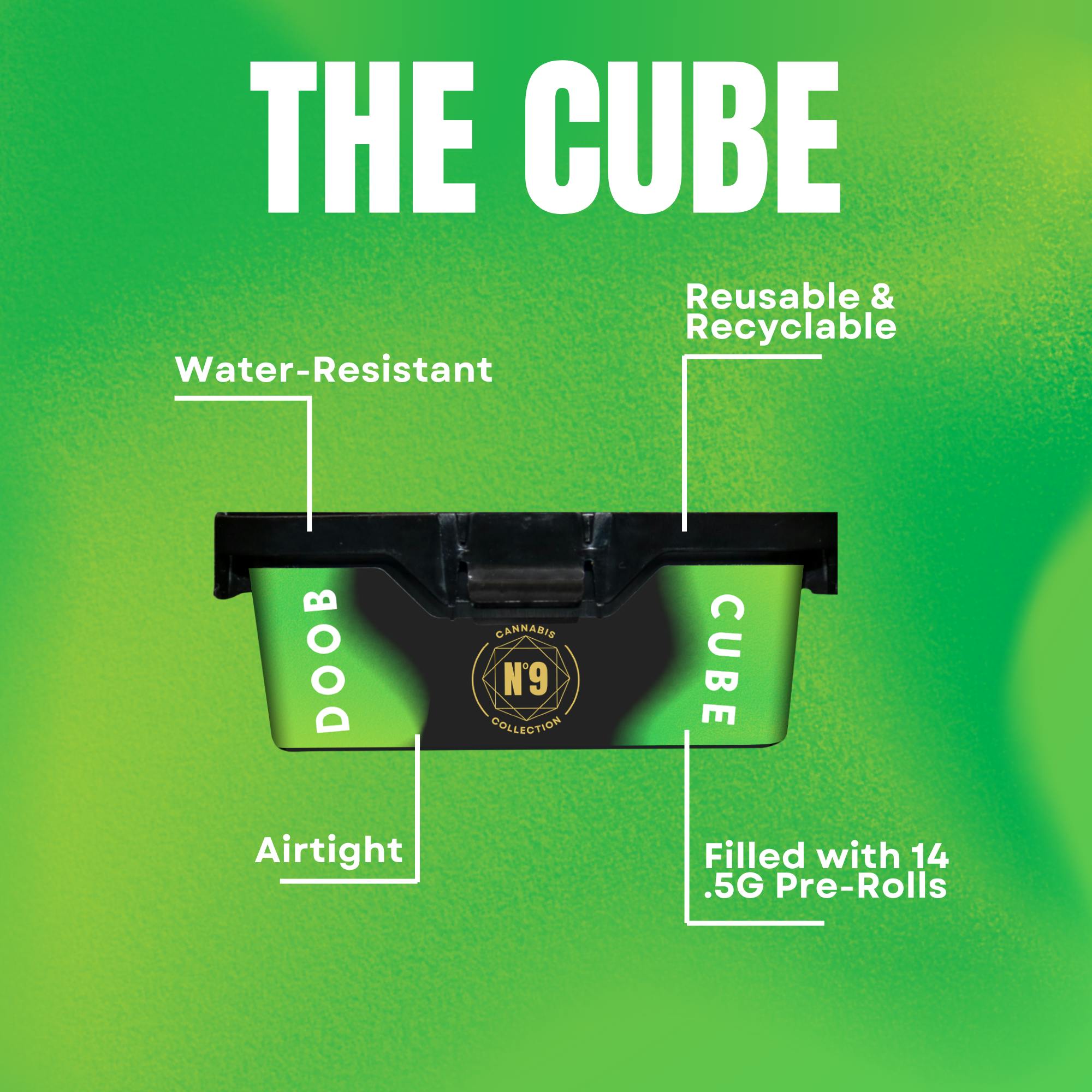 No. 9 - Doob Cube Micro Indica Variety Pack | Minis | 0.5g each | 14pk - 1