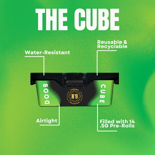 No. 9 - Doob Cube Micro Indica Variety Pack | Minis | 0.5g each | 14pk - 1