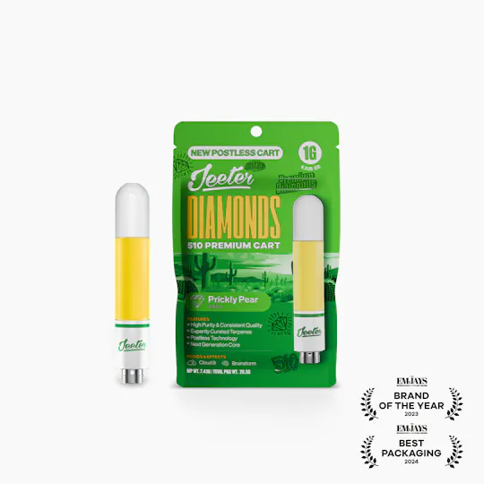 Jeeter - Jeeter | Prickly Pear | Diamonds 510 Premium Cartridge | 1g - 1