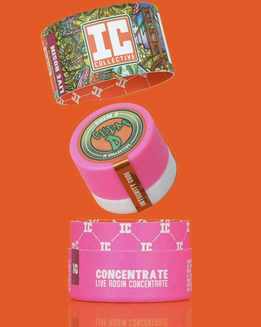 IC Collective - IC Collective | Diesel Scream | Live Rosin | 1g - 1