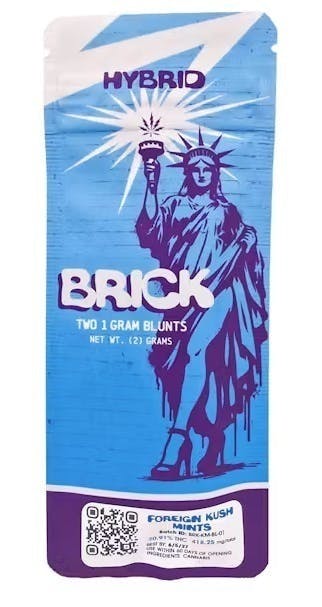 Dumbo Electric - Dumbo Electric | Foreign Kush Mints | Brick Blunts | 1g each | 2pk - 1
