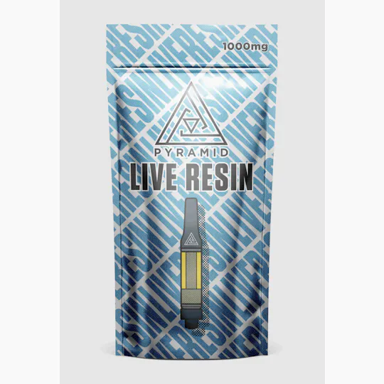 Pyramid - White Runtz | Live Resin Cartridge | 1g - 1