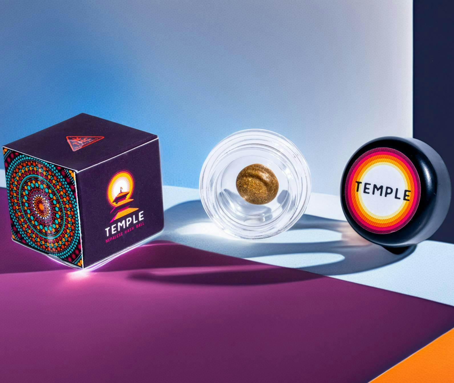 Temple Hash - Super Skunk | Live Hash Balls | 1g - 1