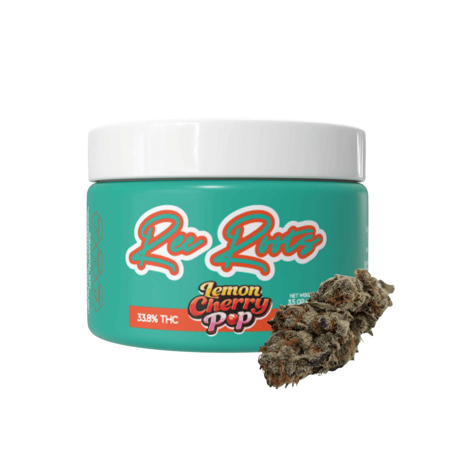 Rec Roots - Lemon Cherry Pop | Big Buds Jar | 3.5g - 1