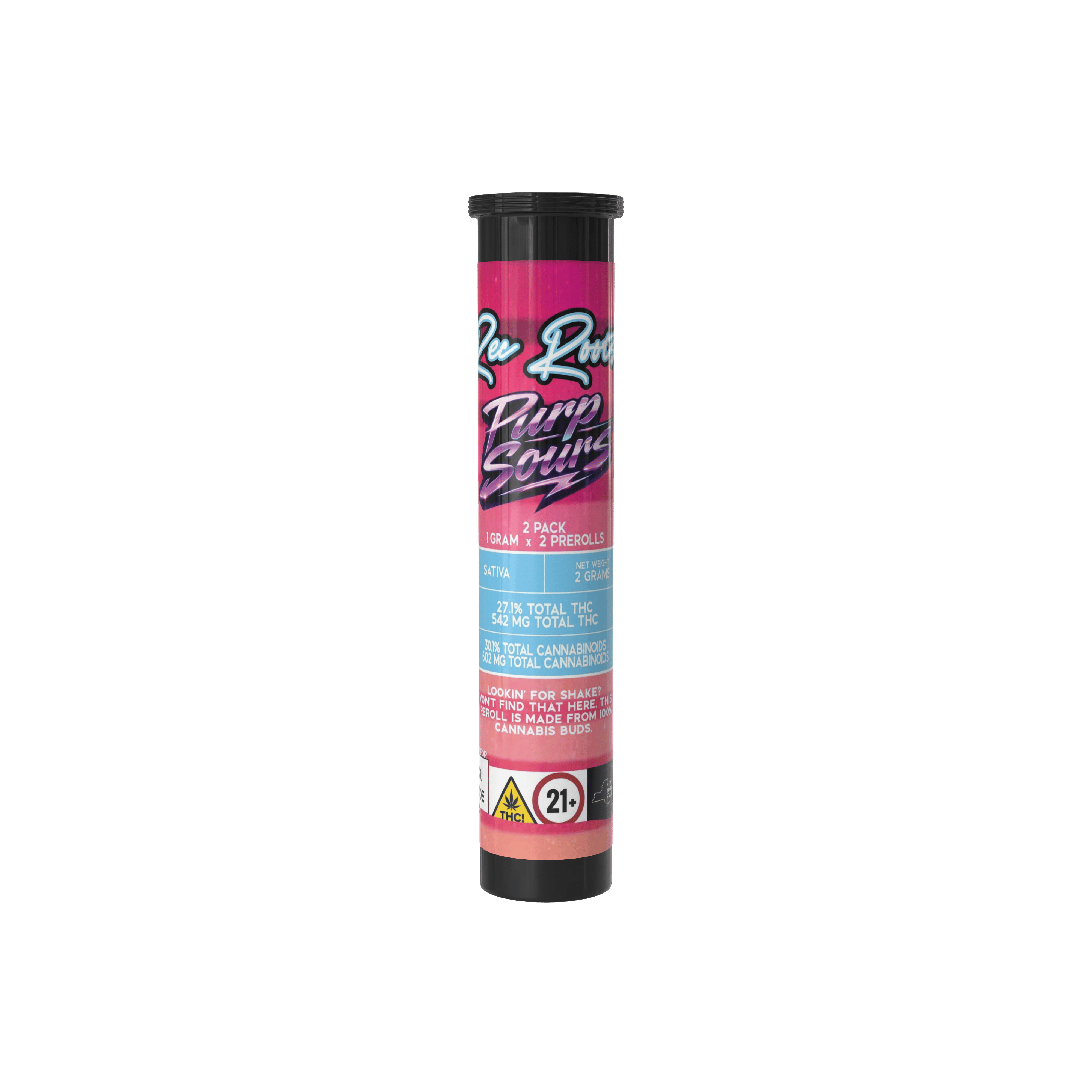Rec Roots - Purp Sours | Joints | 1g each | 2pk - 1