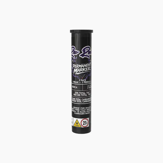 Rec Roots - Permanent Marker | Joints | 1g each | 2pk - 1