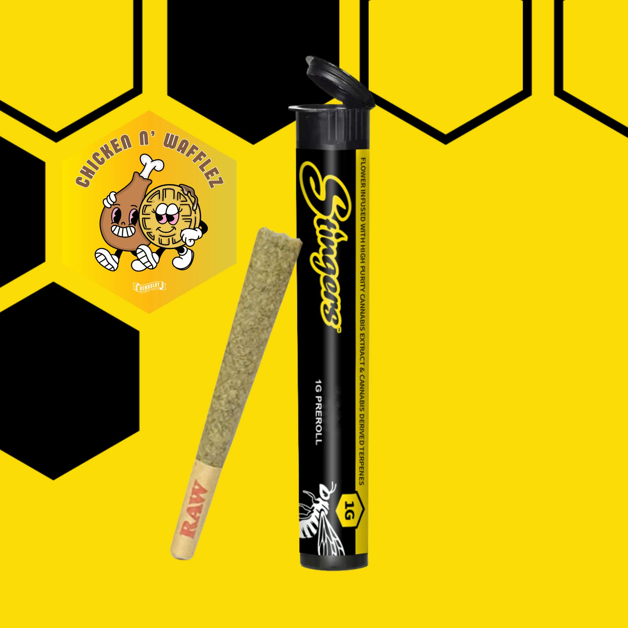 Stingers - Brand - Chicken N Waffles | Infused Joint | 1g - 1