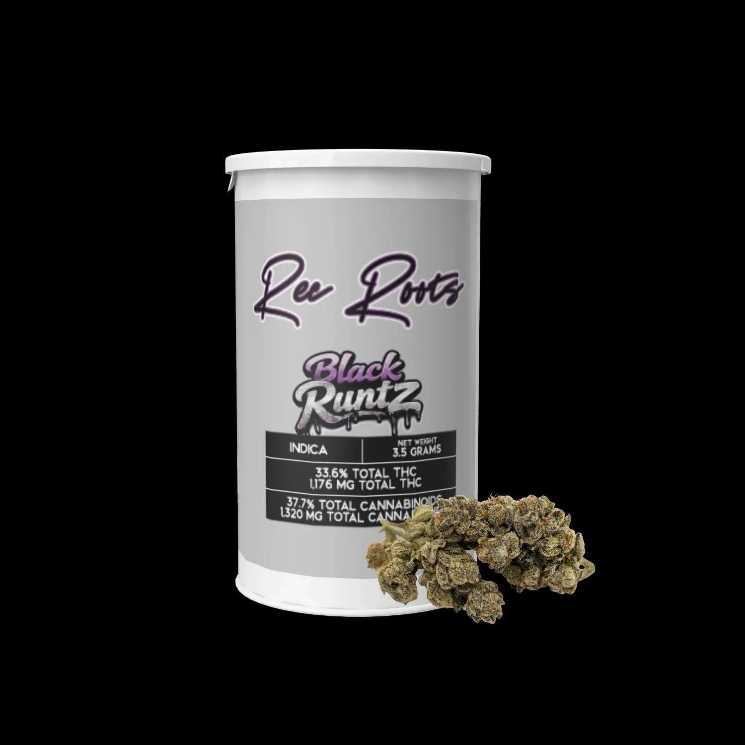 Rec Roots - Black Runtz | Big Buds | 3.5g - 1