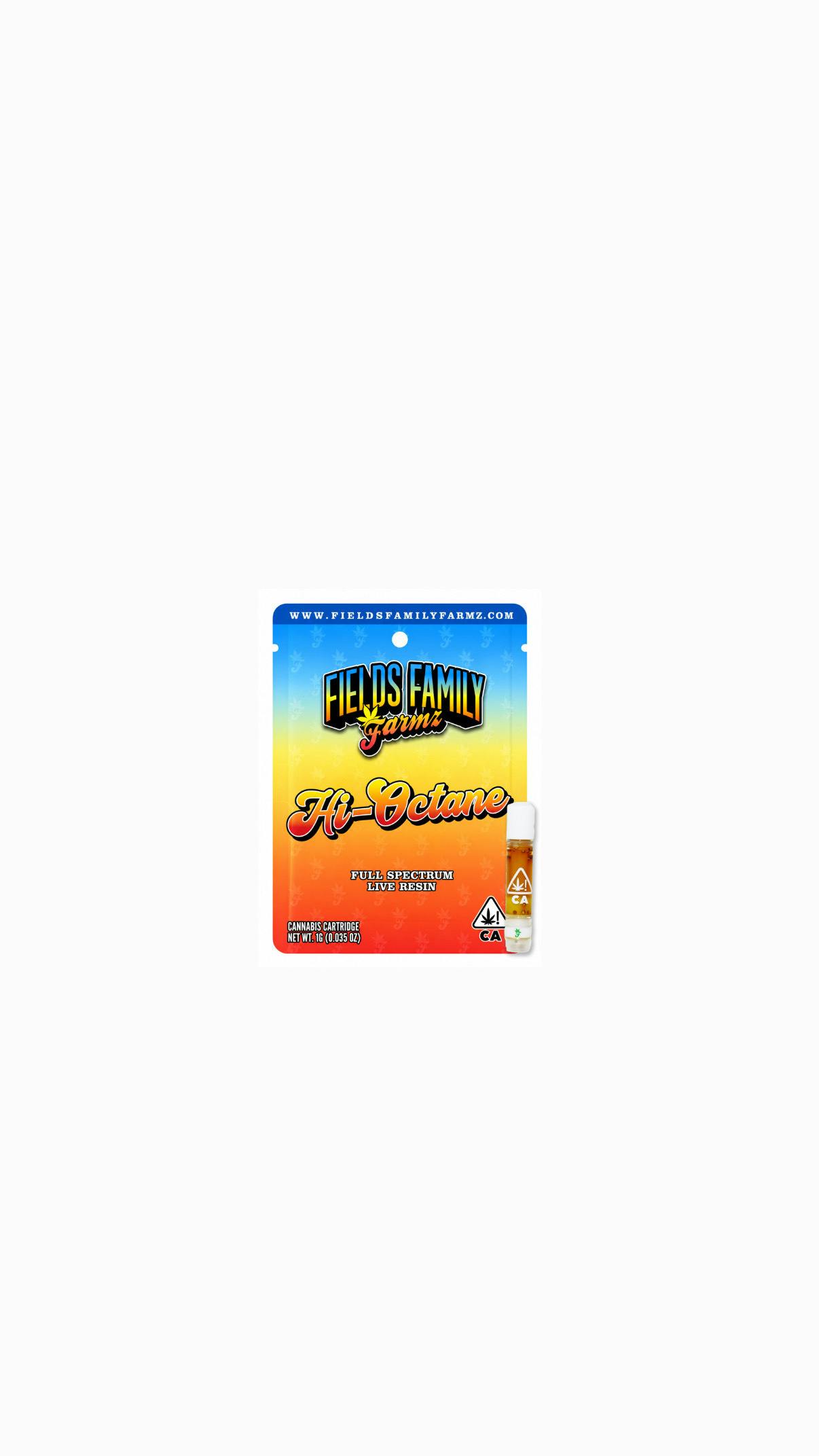 Fields Family Farmz - Hi-Octane 1G Live Resin Cartrdige - 1